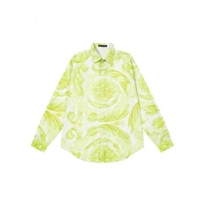베르사체 남성 그린 셔츠 - Versace Mens Green Shirts - vec23x - 1