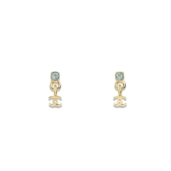 샤넬 여성 골드 이어링 - Chanel Womens Gold Earrings - acc20… - 1