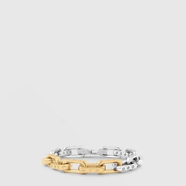 루이비통 남성 모노그램 팔찌 - Louis vuitton Mens Monogram Bang… - 1