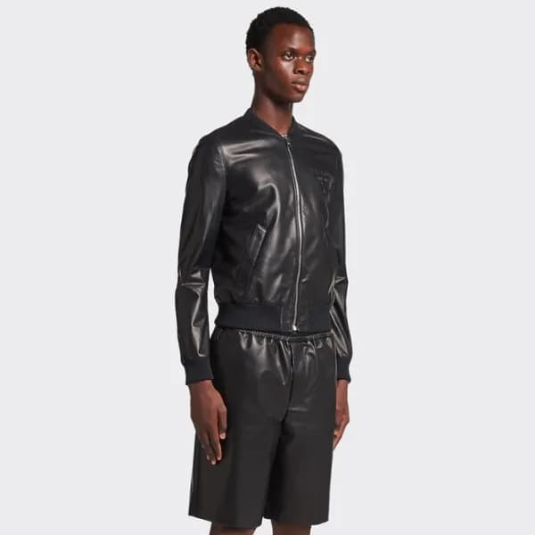 프라다 남성 폴로 가죽 자켓 - Prada Mens Polo Jackets - prc186… - 1
