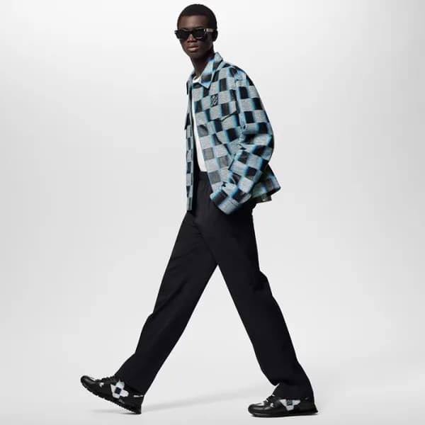 루이비통 남성 런 어웨이 스니커즈 - Louis vuitton Mens Run A Way … - 1