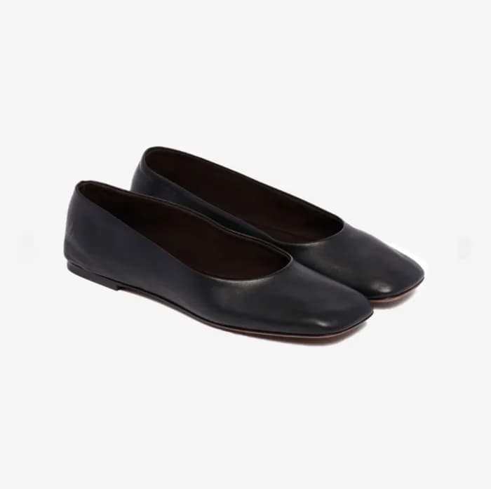 더 로우 여성 스퀘어 발레리나 플랫 - The row Womens Square Ballet… - 1
