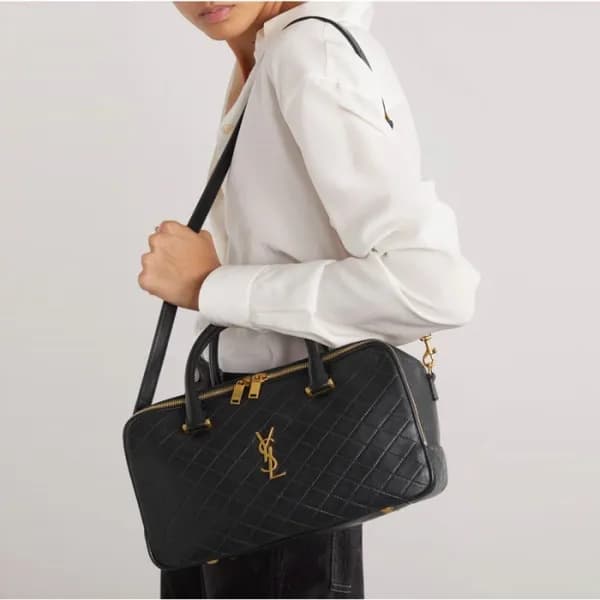 입생로랑 여성 리야 더블백 - Saint Laurent Womens Liya Double … - 1