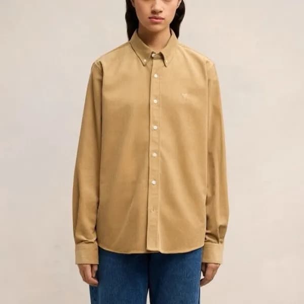 아미 남성 베이직 셔츠 - Ami Mens Basic Shirts - amc3300x - 1