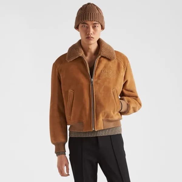 프라다 남성 가죽 자켓 - Prada Mens Leather Jacket - prc3788… - 1