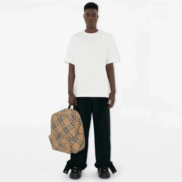 버버리 남성 빈티지 백팩 - Burberry Mens Vintage Backpack - b… - 1