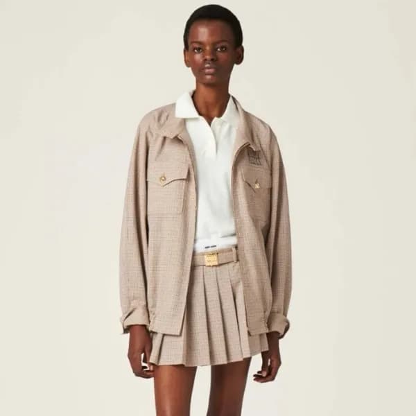 미우미우 여성 캐쥬얼 자켓 - Miumiu Womens Casual Jacket - mic… - 1