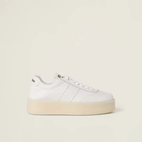 미우미우 여성 클래식 스니커즈 - Miumiu Womens Classic Sneaker -… - 1