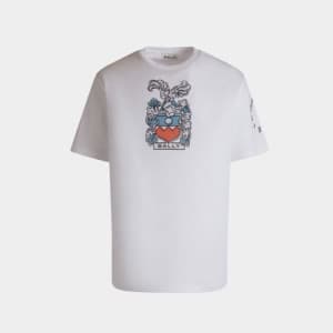 발리 남성 크루넥 반팔티 - Bally Mens Round Tshirt - bal5666x