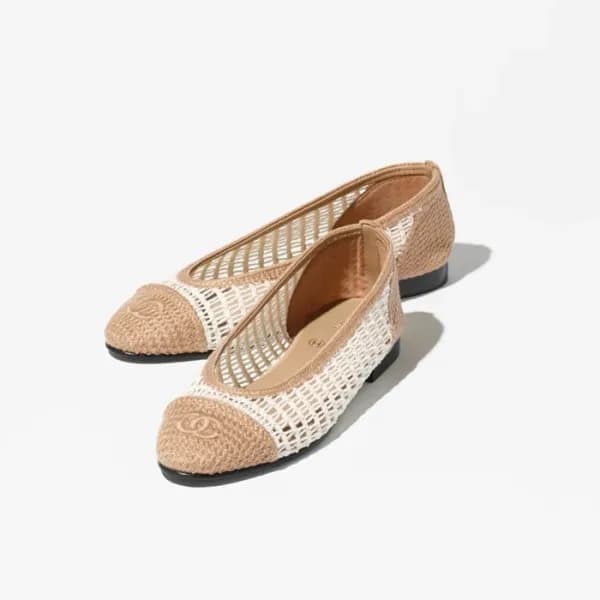 샤넬 여성 메리제인 플랫 슈즈 - Chanel Womens Ballerina Shoes -… - 1