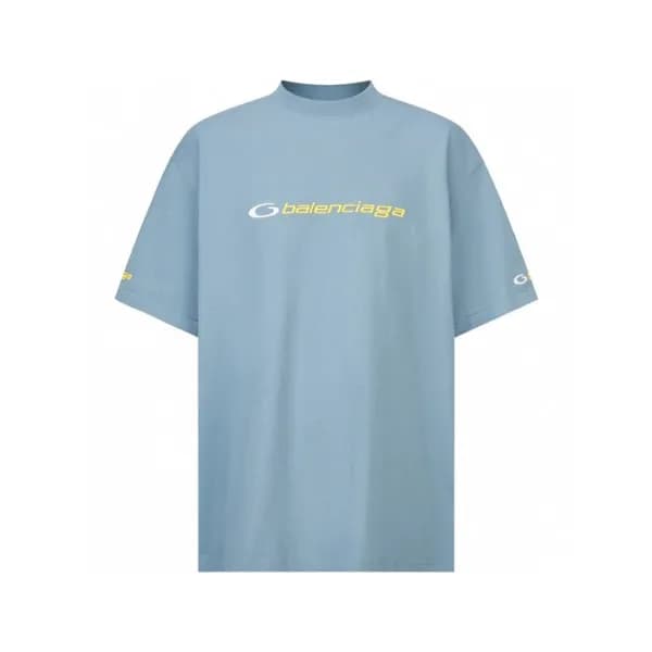 발렌시아가 남성 라운드 반팔 티셔츠 - Balenciaga Mens Round Tshirt… - 1
