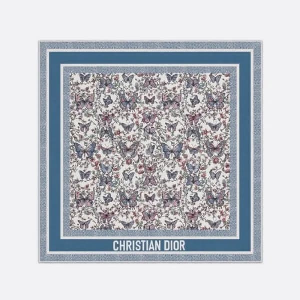 디올 여성 빠삐용 나비 숄 - Dior Womens Papillon Shawl - acc5… - 1