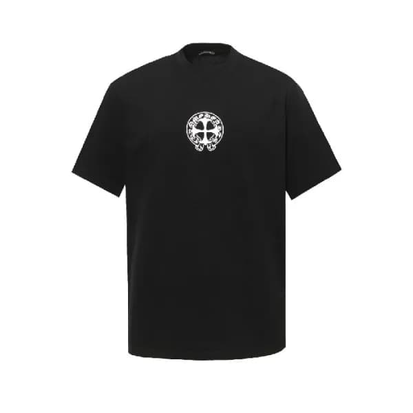 크롬하츠 남성 라운드 반팔티 - Chrom Hearts Mens Round Tshirt -… - 1