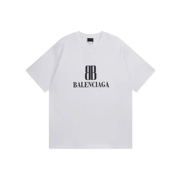 발렌시아가 남성 라운드 반팔 티셔츠 - Balenciaga Mens Round Tshirt… - 1