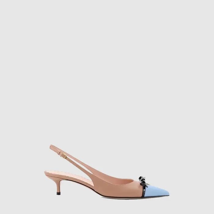 발렌티노 여성 비포인티 슬링백 펌프스 - Valentino Womens B-Pointy S… - 1