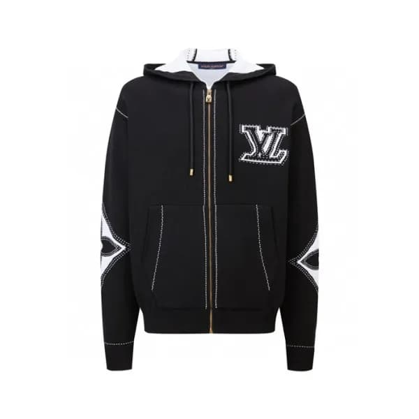 루이비통 남성 니트 자켓 - Louis vuitton Mens Knit Jacket - l… - 1