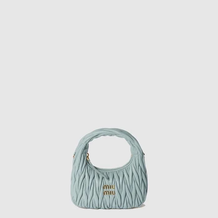 미우미우 여성 완더 마테라쎄 호보 백 - Miumiu Womens Wander Matela… - 1