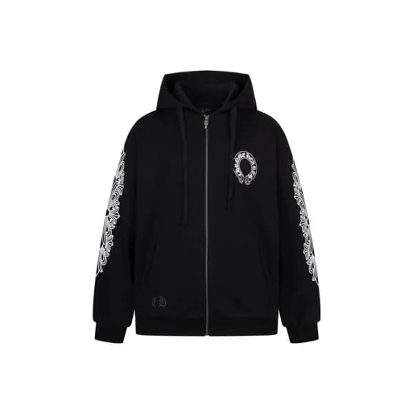크롬하츠 남성 집업 후디 - Chrom hearts Mens Zip-up Hoodie - … - 1