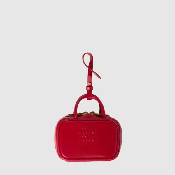 미우미우 여성 가죽 마이크로 보 백 - MiuMiu Womens Leather Micro … - 1