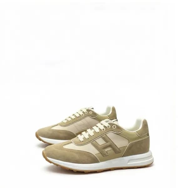 에르메스 남성 가죽 스니커즈 - Hermes Mens Leather Sneakers - h… - 1