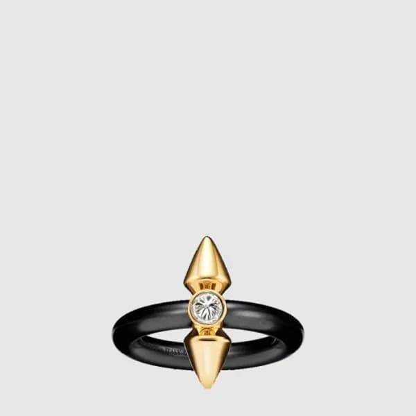티파니 남/녀 골드 반지 - Tiffany Unisex Gold Ring - acc7533… - 1