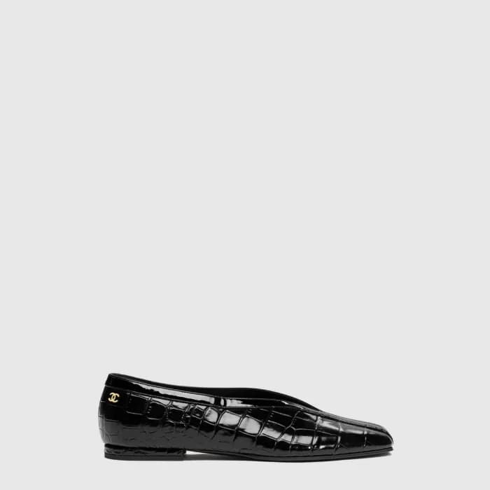 샤넬 여성 발레리나 플랫 슈즈 - Chanel Womens Ballerina Flat Sh… - 1