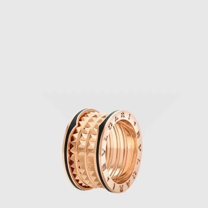 불가리 남/녀 비제로원 링 - Bvlgari Unisex Bzero1 Ring - acc7… - 1