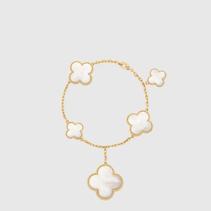 반클리프 아펠 여성 매직 알함브라 브레이슬릿 - Van Cleef & Arpels Wome… - 1