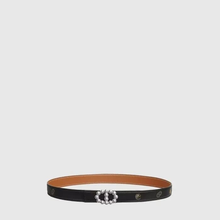 에르메스 여성 마이롱 버블 벨트 버클 리버서블 가죽 스트랩 - Hermes Womens Maillon Bubble belt buckle Reversible Leather Strap - bel680x - 1