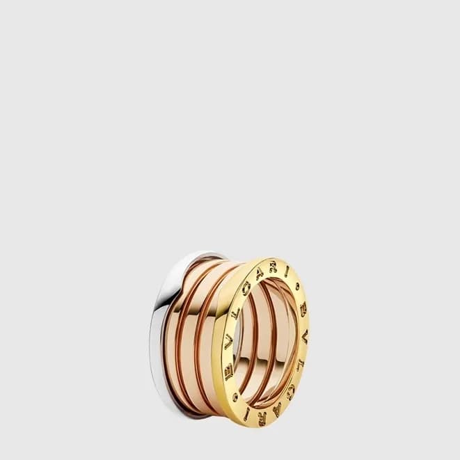 불가리 남/녀 비제로원 링 - Bvlgari Unisex B.Zero1 Ring - acc9072x - 1