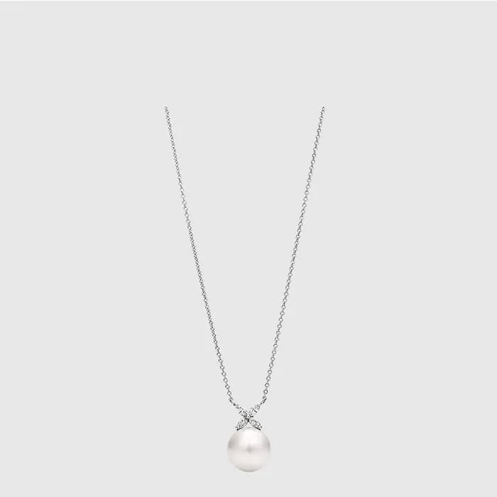 티파니 여성 다이아몬드 펜던트 네크리스 - Tiffany Womens Diamond Pendant Necklace - acc9217x - 1