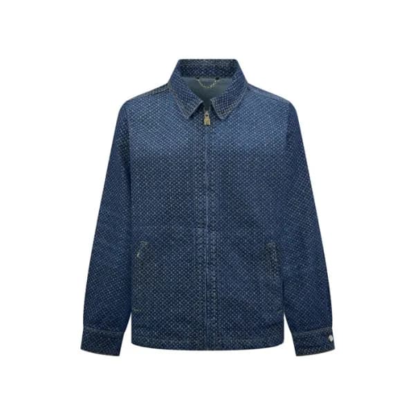 루이비통 남성 데님 자켓 - Louis vuitton Mens Denim Jacket - lvc17971x - 1