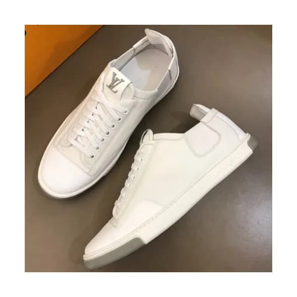 LOUIS VUITTON 2018 MENS LEATHER SKEAKERS - 루이비통 남성… - 1