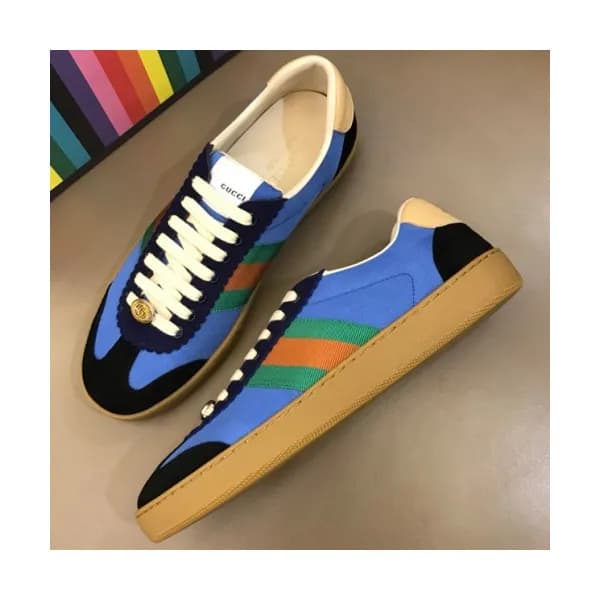 GUCCI 2018 MENS LEATHER SKEAKERS - 구찌 남성 레더 스니커즈 G… - 1