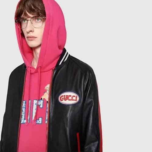 [매장판] Gucci 2018 Mens Leather Jacket - 구찌 남성 18W 레…