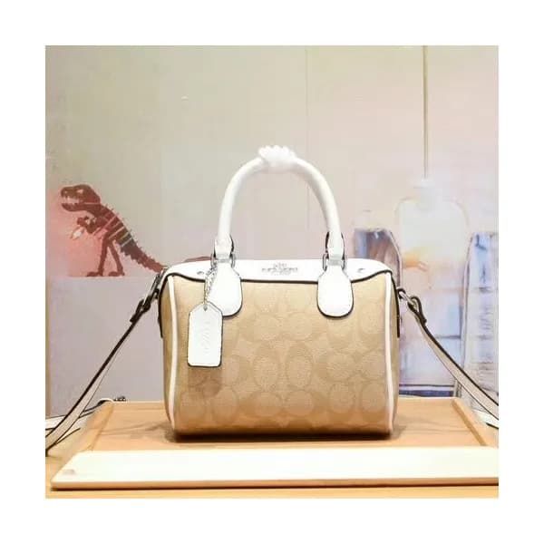 Coach 2018 Leather Tote Shoulder Bag,18cm - 코치 201… - 1