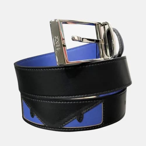[매장판] Fendi 2019 Bag Bugs Leather Bellt - 펜디 몬스터 양… - 1