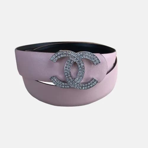 Chanel 2019 Ladies CC Juwel Buckle Leather Belt - … - 1
