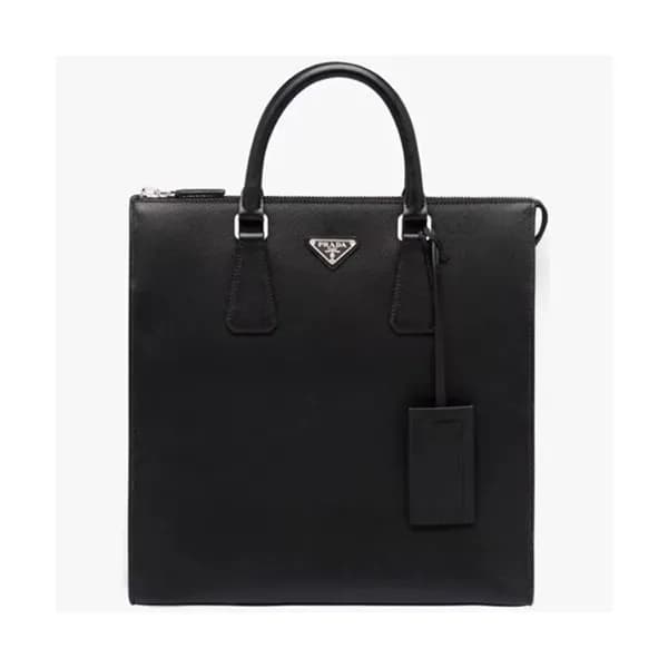 Prada Saffiano Mens Business Bag ,34CM - 프라다 사피아노 … - 1