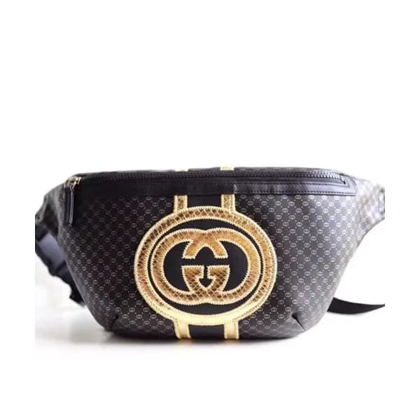 Gucci Dapper Dan Leather Belt Bag ,28CM - 구찌 대퍼 댄 … - 1