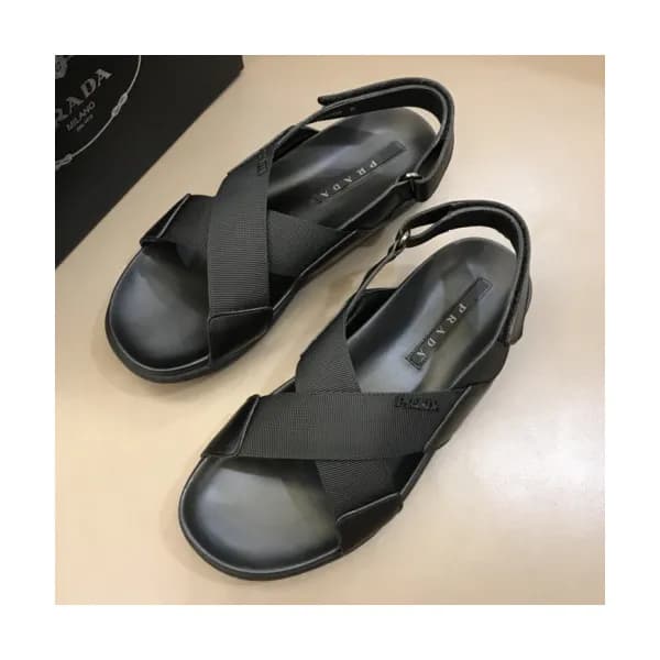 Prada 2019 Mens Velcro Strap Sandal - 프라다 남성 벨크로 스… - 1