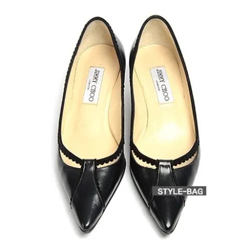 Jimmy-Choo 2019 Ladies Lace Leather Pumps - 지미츄 여성… - 1