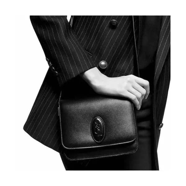 Saint Laurent 2019 LE 61 Small Saddle Shoulder Bag… - 1