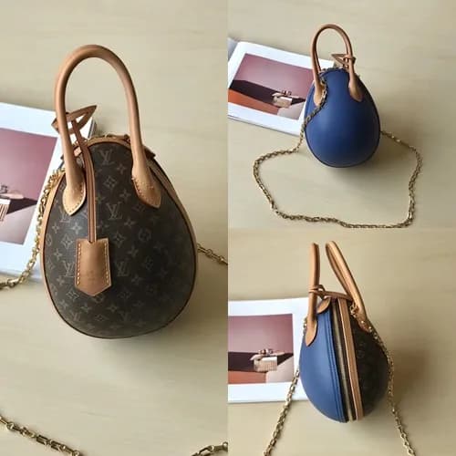 Louis Viutton 2019 Monogram Egg Chain Tote Shouder… - 1