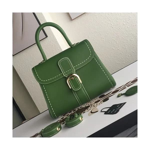 Delvaux 2019 Leather Tote Shoulder Bag,28 CM - 델보 … - 1