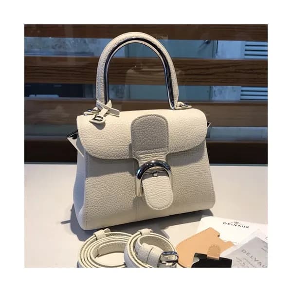 Delvaux 2019 Brillant Leather Tote Shoulder Bag,20… - 1