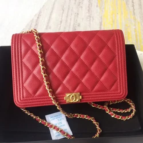 Chanel 2019 WOC Chain Cross Bag,19.5CM - 샤넬 2019 W… - 1