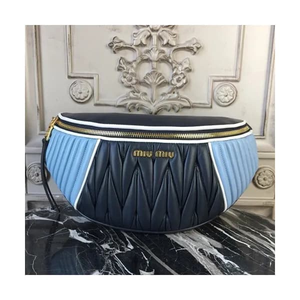 MiuMiu 2019 Matelasse Belt Bag ,30cm - 미우미우 2019 마… - 1