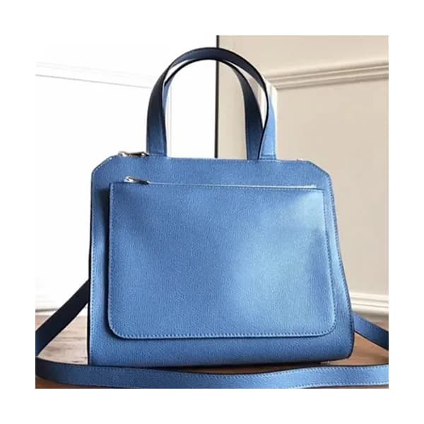 Valextra 2019 Passepartout Leather Tote Shoulder B… - 1