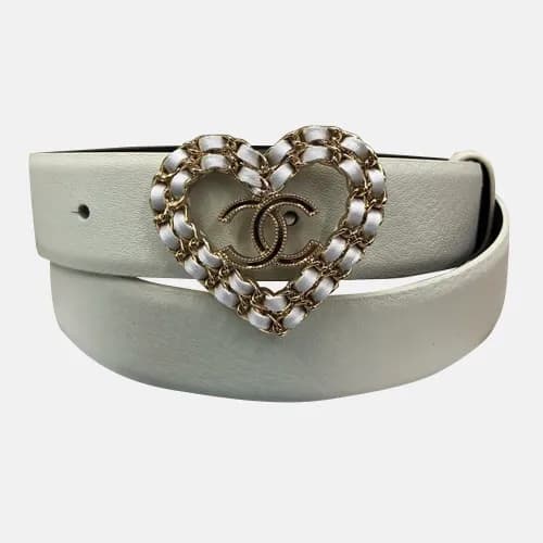 Chanel 2019 Ladies Leather Belt - 샤넬 2019 여성용 레더 벨… - 1